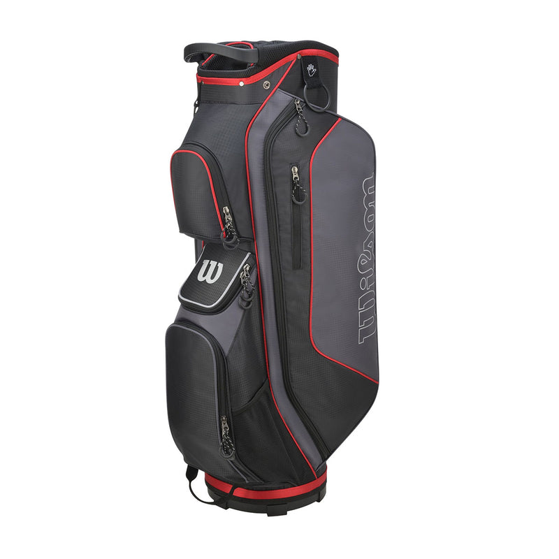 Wilson Prostaff Golf Cart Bag - Grey/Red