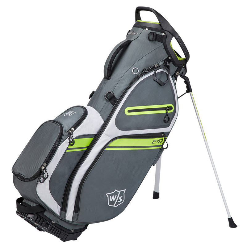 Wilson EXO II Carry Bag - Charcoal/White/Lime