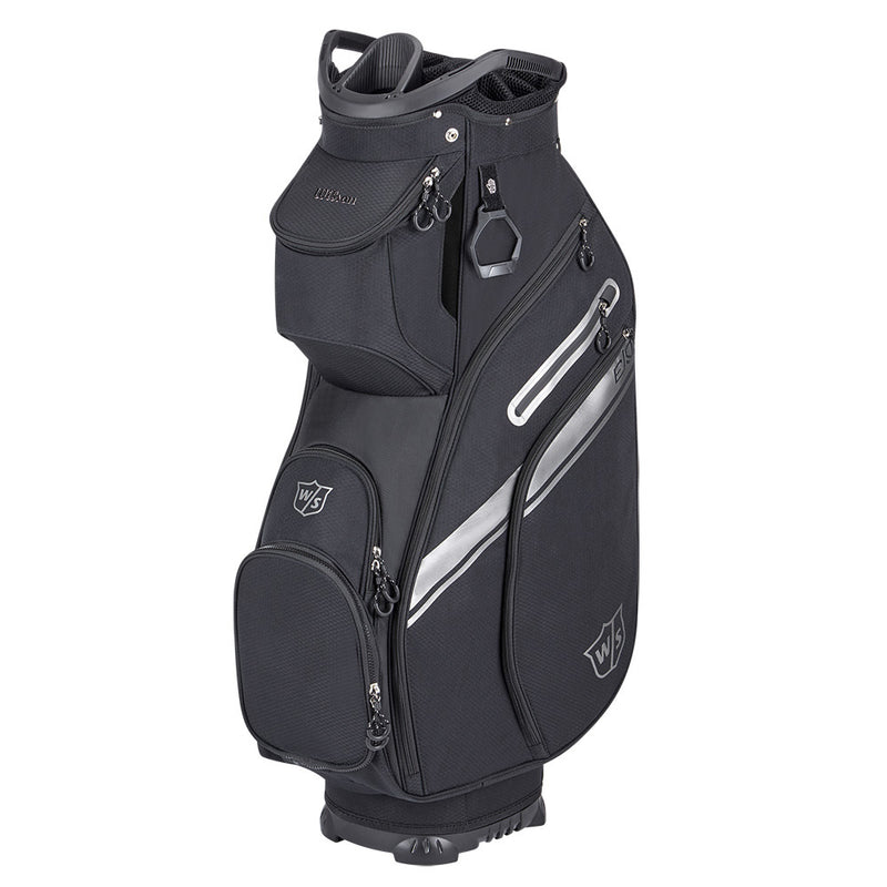 Wilson EXO II Cart Bag - Black/Silver