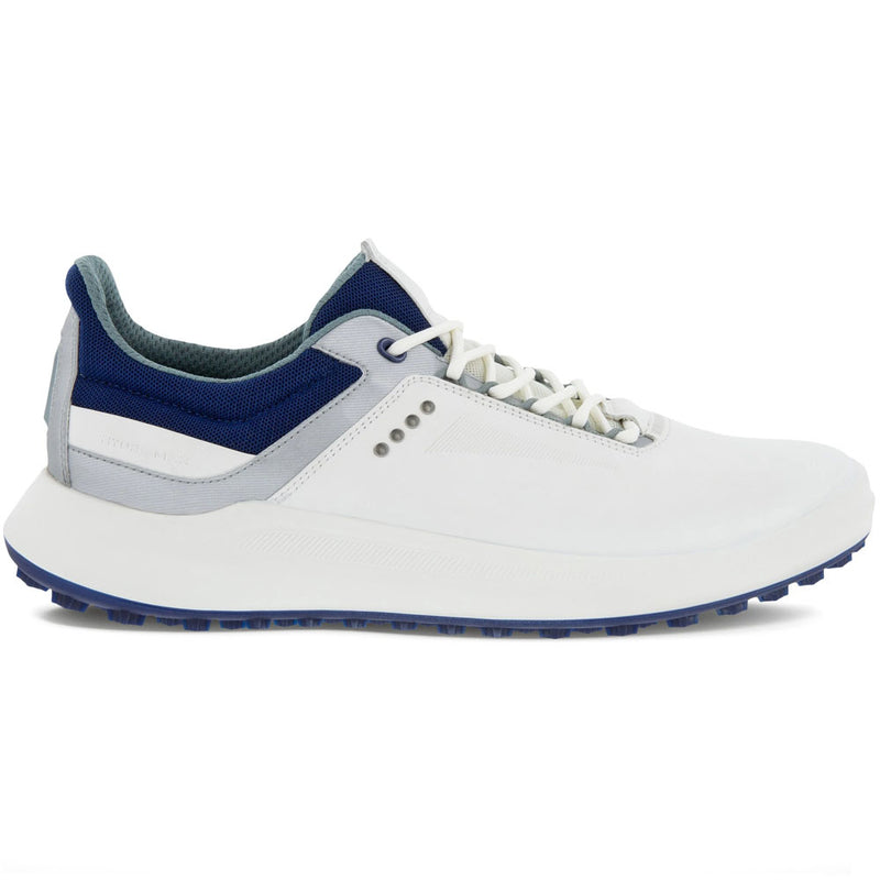 Ecco Core Waterproof Spikeless Shoes - White/Silver/Blue Depths