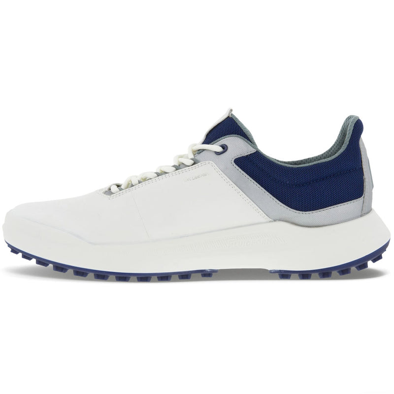 Ecco Core Waterproof Spikeless Shoes - White/Silver/Blue Depths