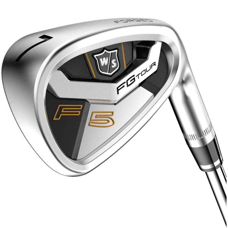 Wilson FG Tour F5 Golf Irons Steel Right Hand  Dynamic Gold XP 105 S300 Stiff 4-PW (7 Irons)