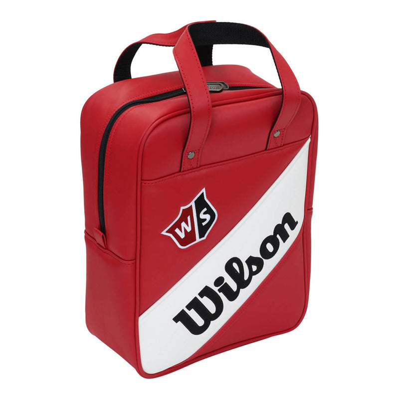 Wilson Practice Ball Bag - Red/White