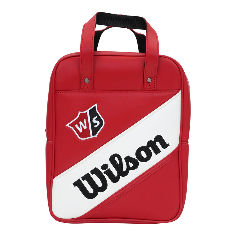 Wilson Practice Ball Bag - Red/White