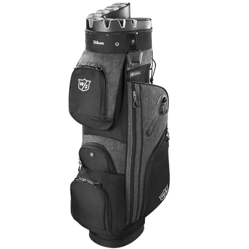 Wilson I-Lock 3 Cart Bag - Black/Charcoal