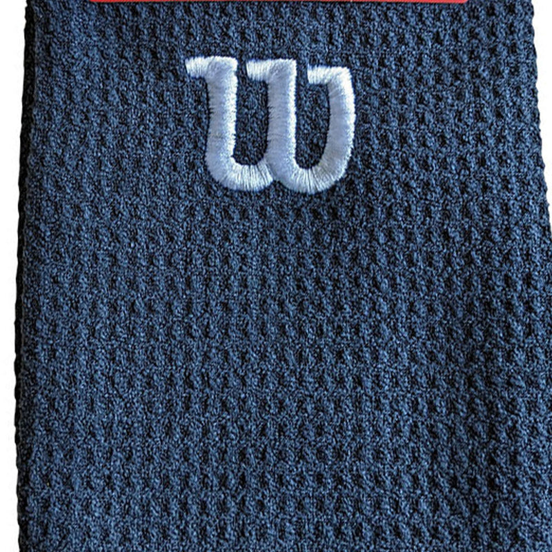 Wilson Microfibre Trifold Towel - Black/White