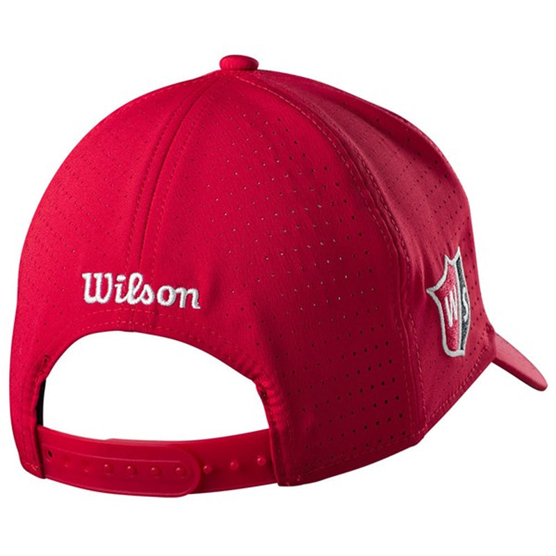 Wilson Performance Mesh Cap - Red