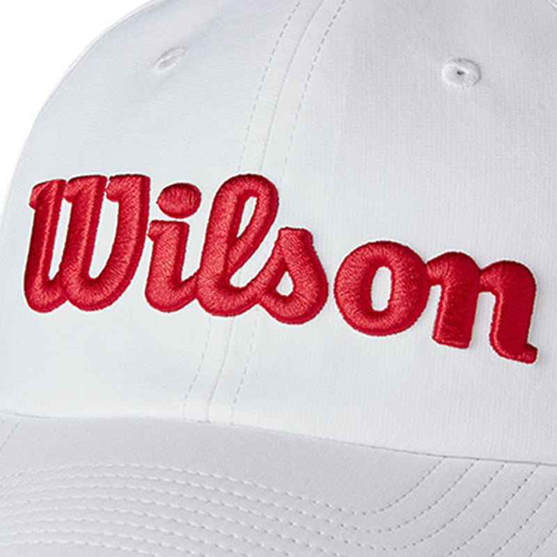 Wilson Pro Tour Cap - White/Red