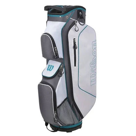 Wilson Ladies Prostaff Golf Cart Bag - White/Grey