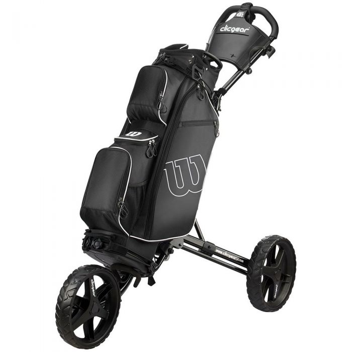 Wilson Prostaff Cart Bag - Black/White