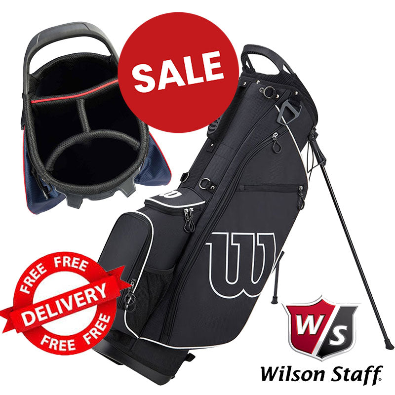 Wilson Prostaff Stand Bag - Black/White