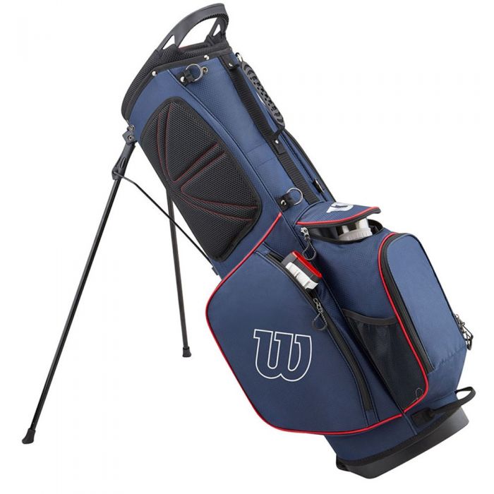 Wilson Prostaff Stand Bag - Navy/Red