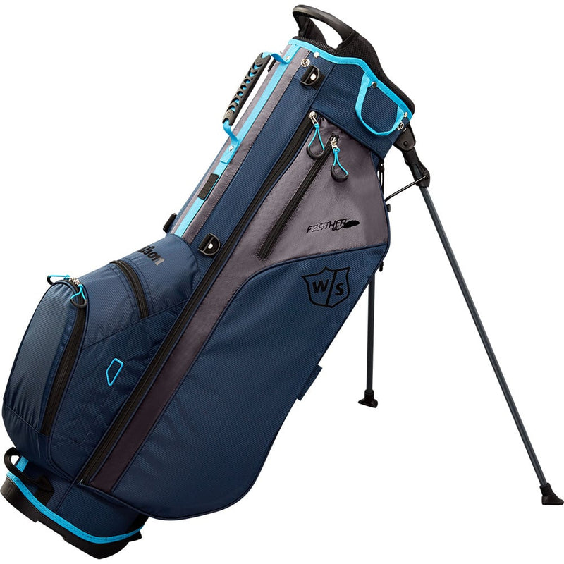 Wilson Feather Stand Bag - Navy/Charcoal/Light Blue