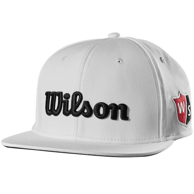 Wilson Flat Brim Cap - White