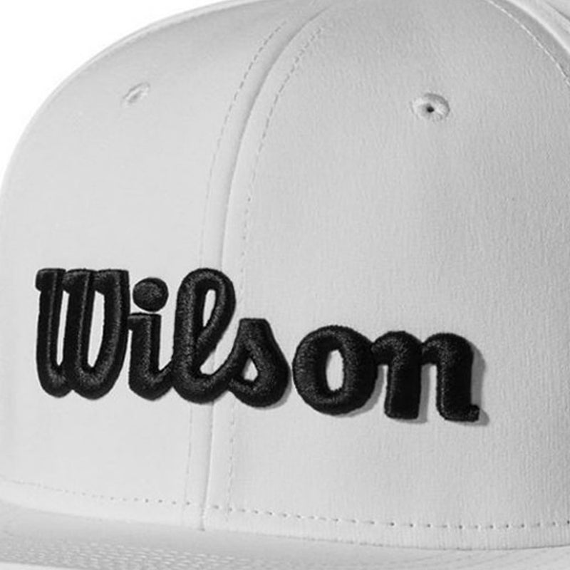 Wilson Flat Brim Cap - White