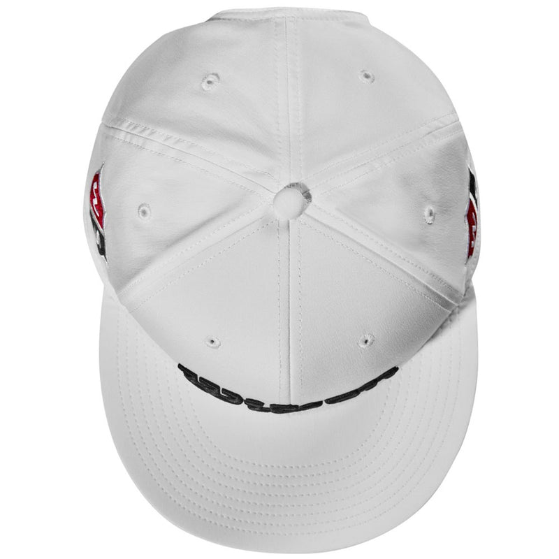 Wilson Tour Flat Brim Cap - White