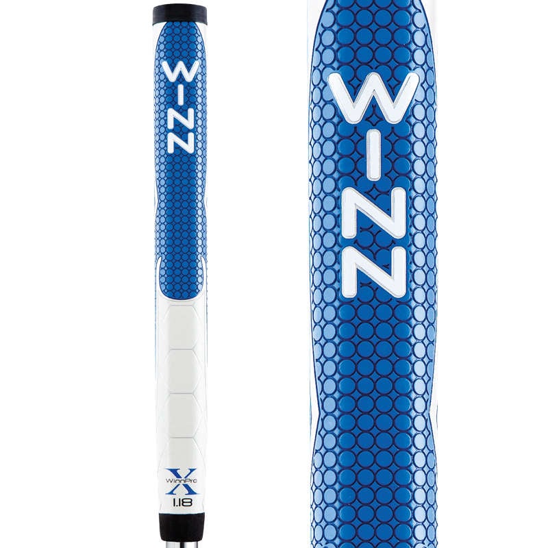 Winn Pro X 1.18 Putter Grip - Blue/Grey Grips