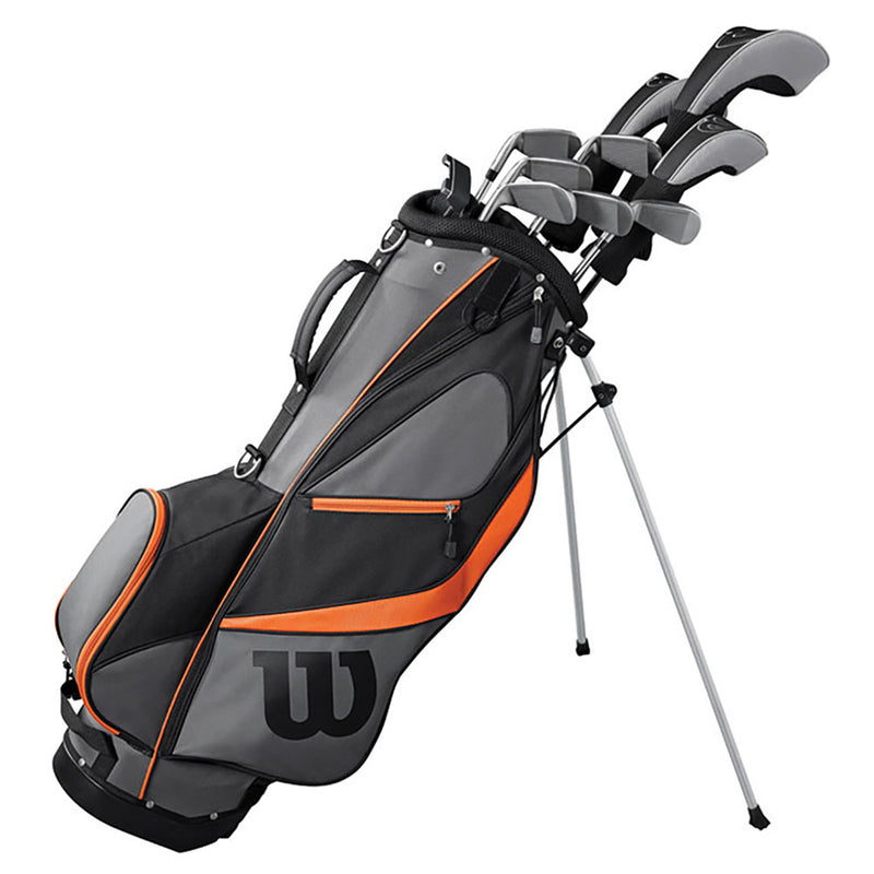 Wilson X31 Golf Package Set with Stand Bag - Graphite (+1")