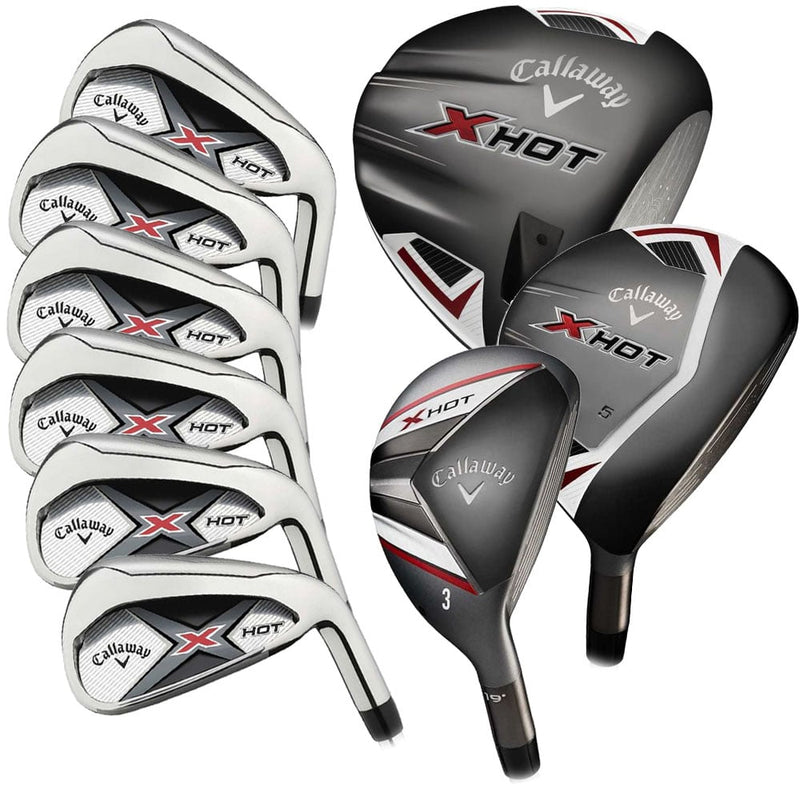 Callaway X HOT 9-Piece Package Set - Steel