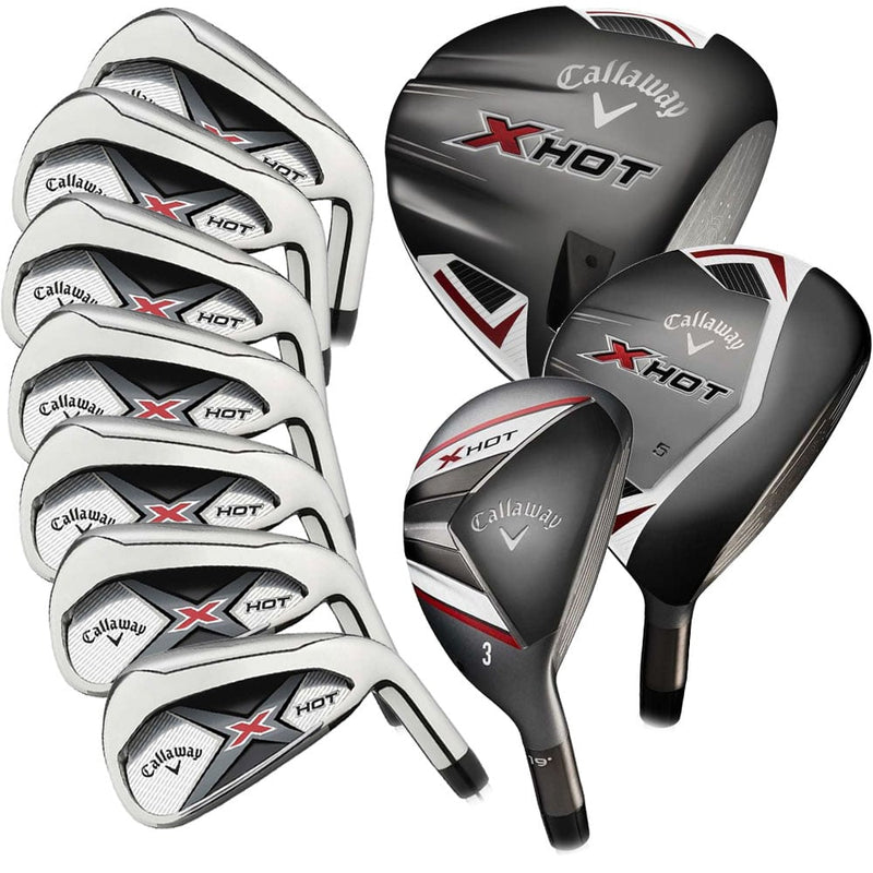 Callaway X HOT 10-Piece Package Set - Graphite