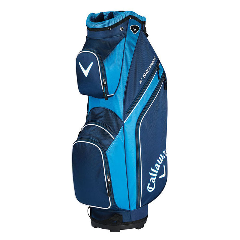 Callaway X Series Cart Bag - Navy/Blue/White