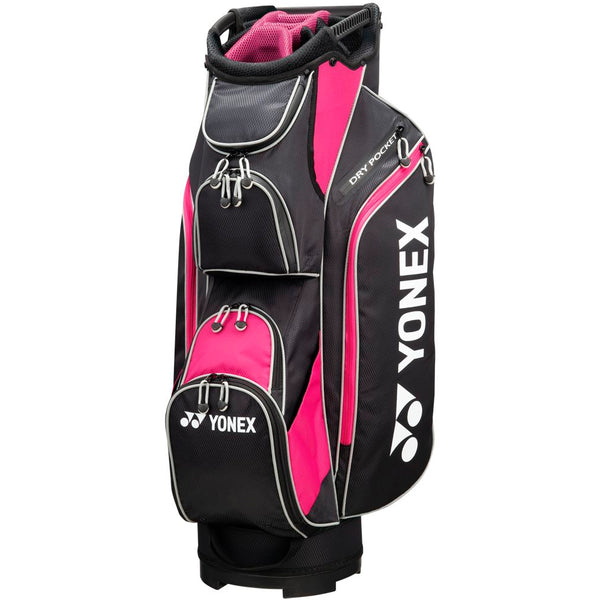 Yonex Waterproof Cart Bag - Black/Pink