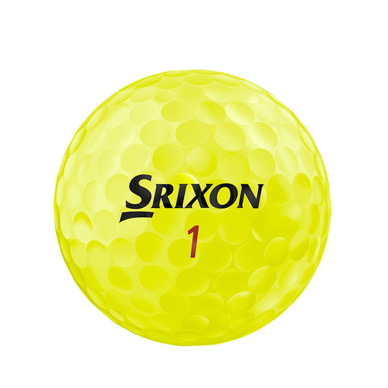 Srixon Z Star XV Golf Balls Yellow - 12 Pack