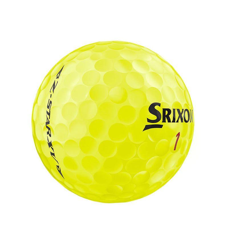 Srixon Z Star XV Golf Balls Yellow - 12 Pack