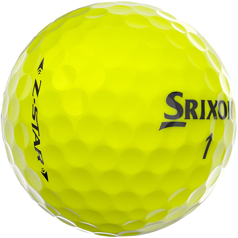 Srixon Z-Star 7 Golf Balls - Tour Yellow - 12 Pack