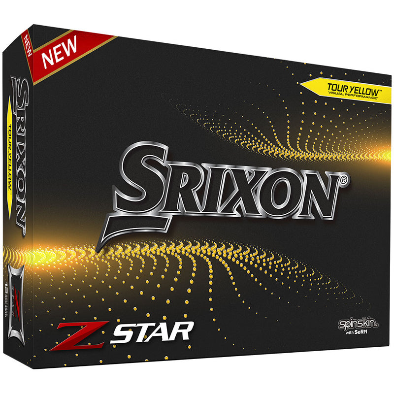 Srixon Z-Star 7 Golf Balls - Tour Yellow - 12 Pack