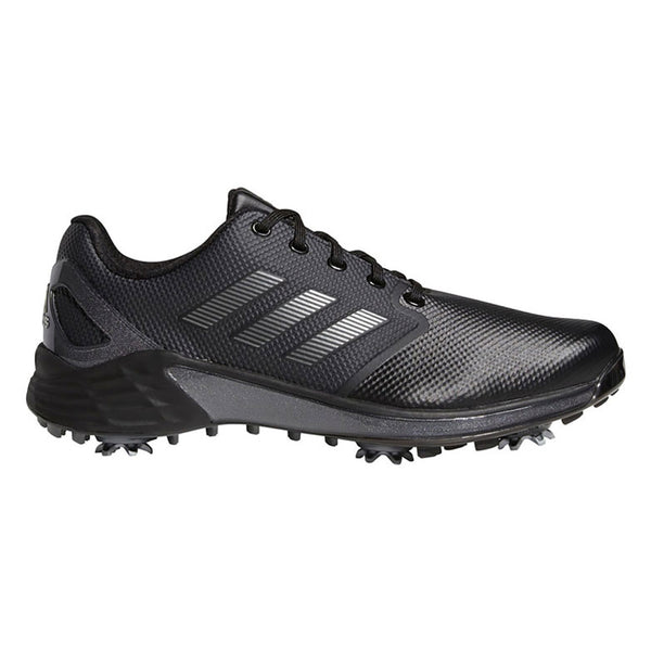 adidas ZG21 Spiked Waterproof Shoes - Core Black/Dark Silver Metallic/Grey Five