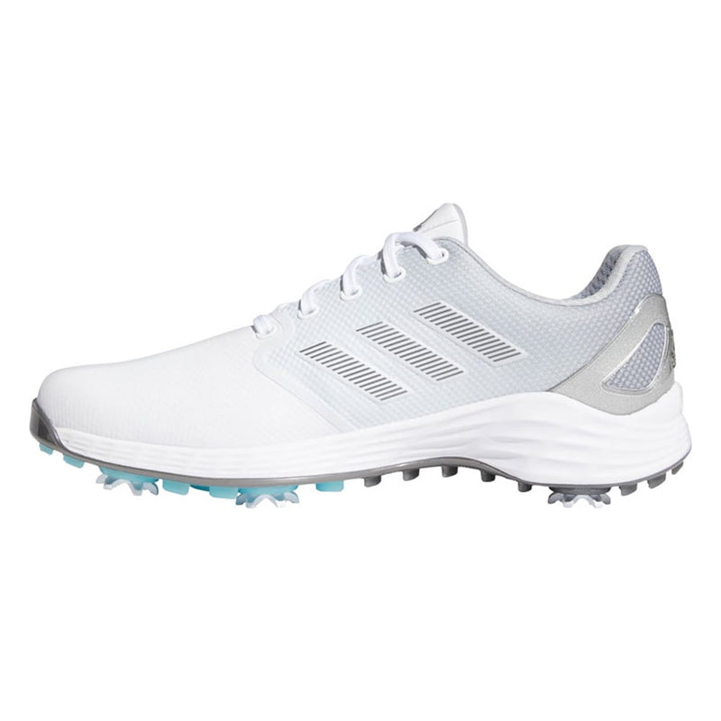 adidas ZG21 Spiked Shoes - Cloud White/Dark Silver Metallic/Grey Five