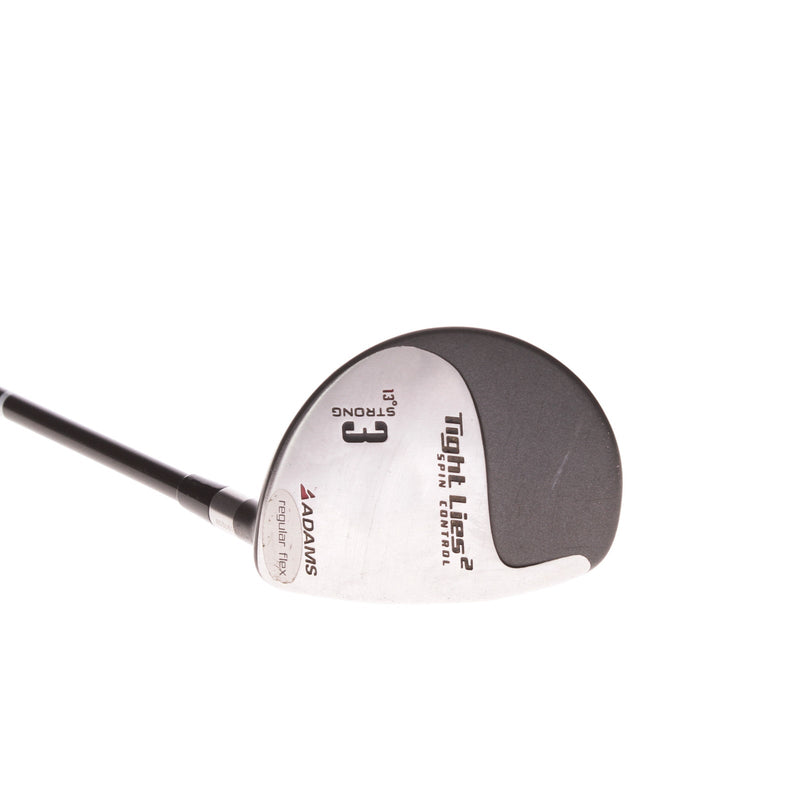 Adams Golf Tight Lie 2 Graphite Men's Right Fairway 3 Wood 13 Degree Regular - Tight Lie Spin Control