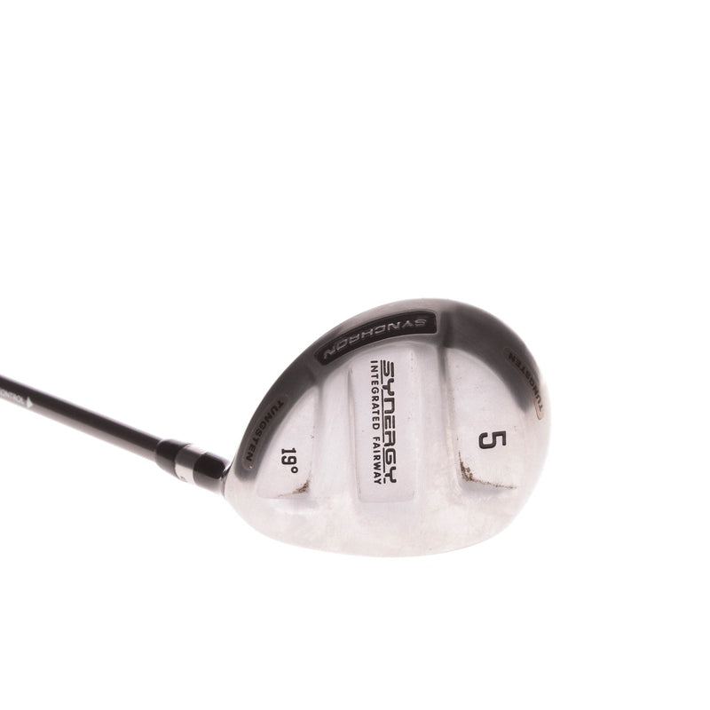 Synergy Golf International, Inc. Synergy Graphite Men's Right Fairway 5 Wood 19 Degree A-Flex - Progen UST