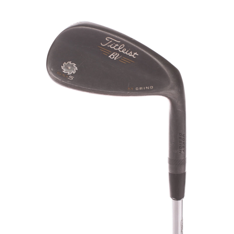 Titleist SM 5 Black Steel Men's Right Sand Wedge 56 Degree 10 Bounce M Grind Wedge Flex - Dynamic Gold / Wedge Flex