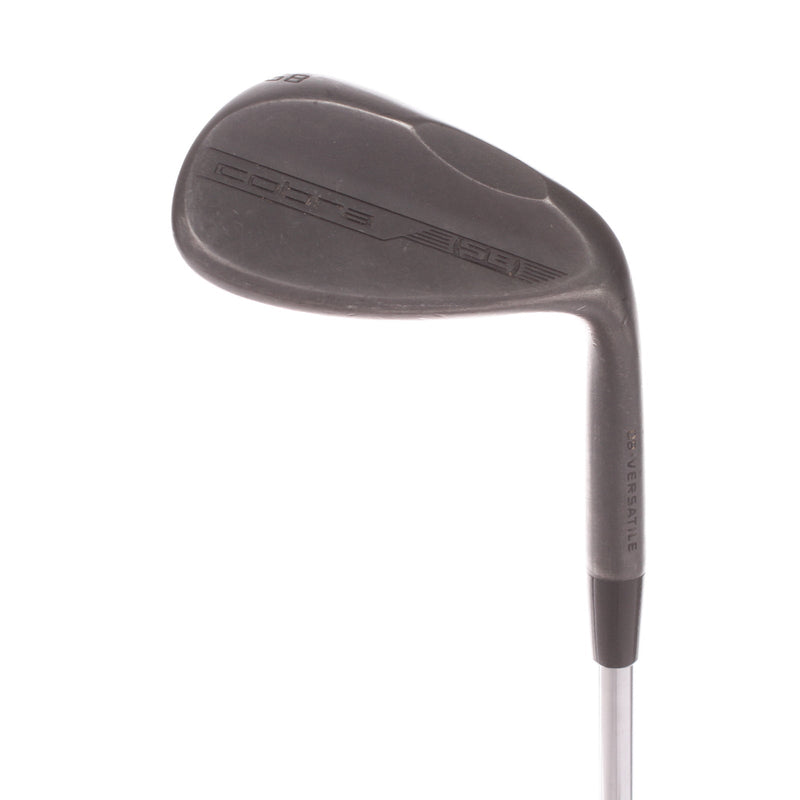 Cobra SB Black Steel Men's Right Lob Wedge 58 Degree 6 Bounce Wedge Flex - KBS HI REV 125