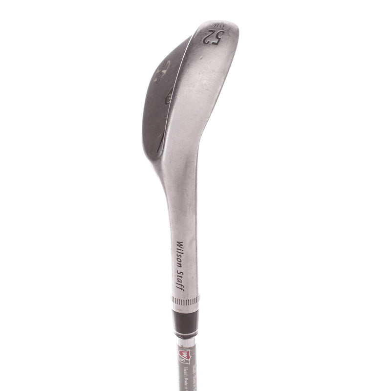 Wilson Staff FG-Tour PMP Steel Men's Right Gap Wedge 52 Degree 8 Bounce Wedge Flex - KBS Hi-Rev 2.0 125/S