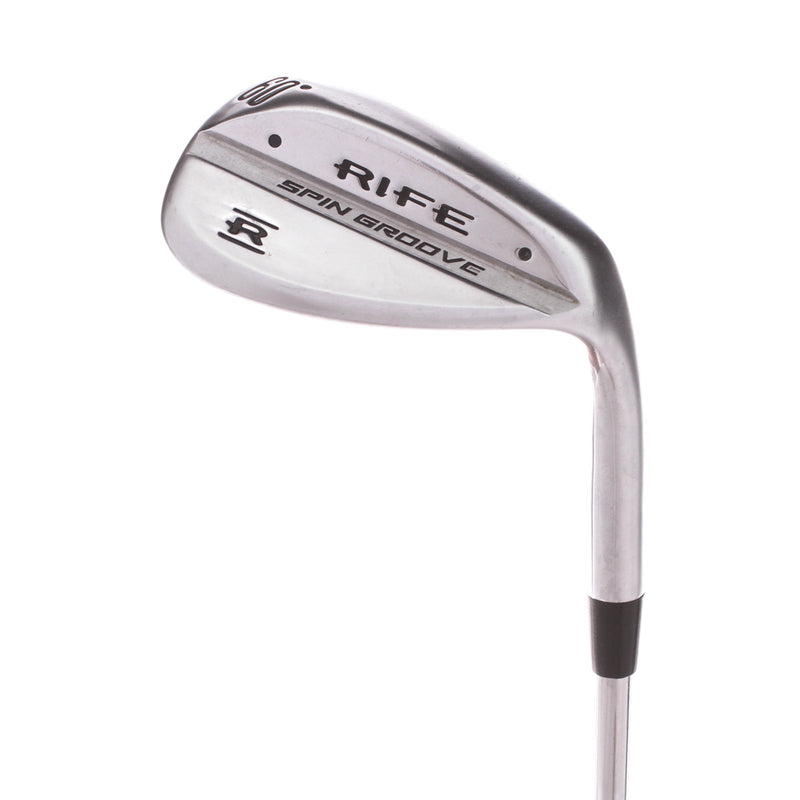 Rife Spin Grove Steel Men's Right Lob Wedge 60 Degree Regular - Wedge Flex