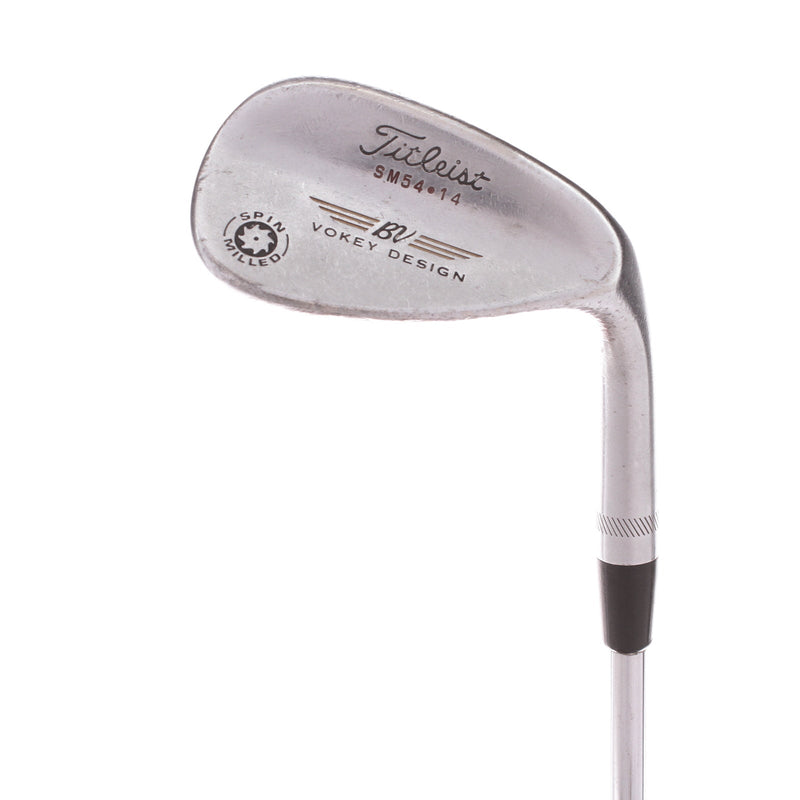 Titleist Spin Milled Steel Men's Right Sand Wedge 54 Degree 14 Bounce Wedge Flex - Dynamic Gold / Wedge Flex