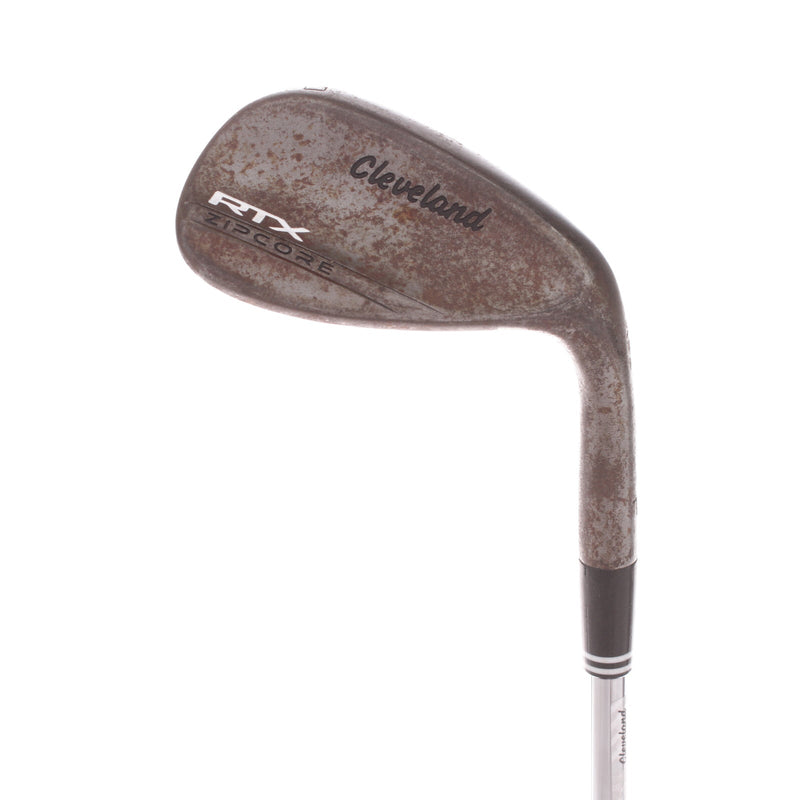 Cleveland RTX Zipcore Raw Steel Men's Right Lob Wedge 60 Degree 12 Bounce Wedge - Dynamic Gold Spinner