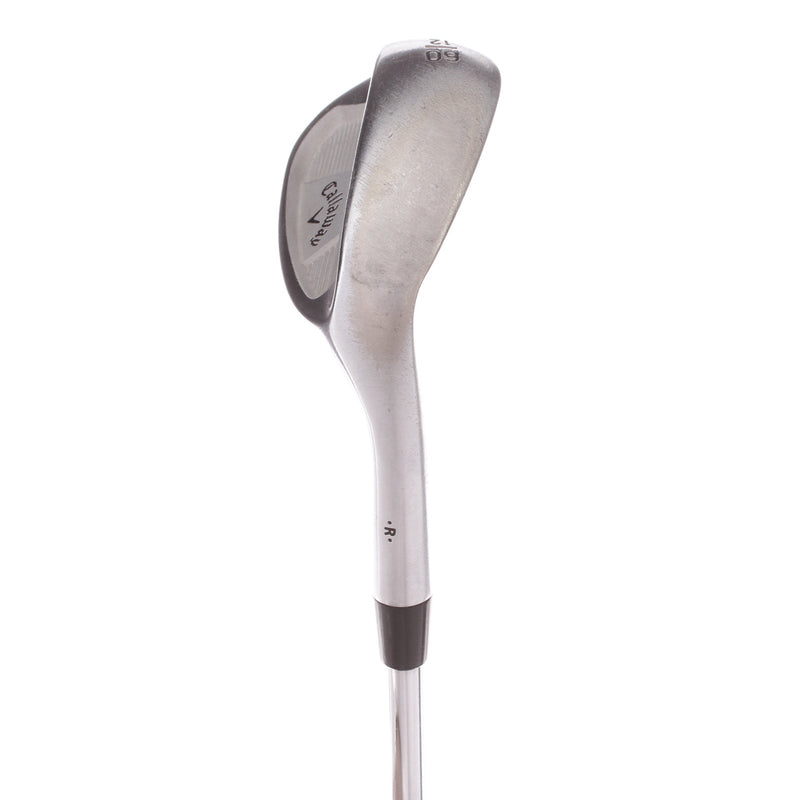 Callaway Mack Daddy CB Steel Men's Right Lob Wedge 60 Degree 12 Bounce Wedge Flex - KBS Wedge Flex