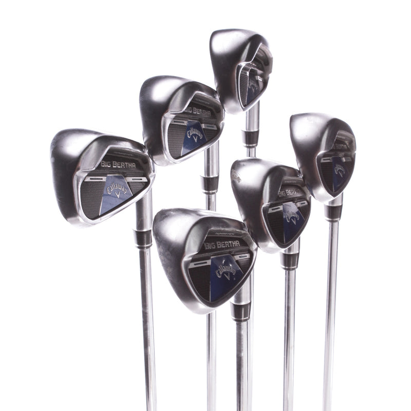 Callaway Big Bertha 21 80g Steel Men's Right Irons 5-PW Regular - KBS Max CT 80g