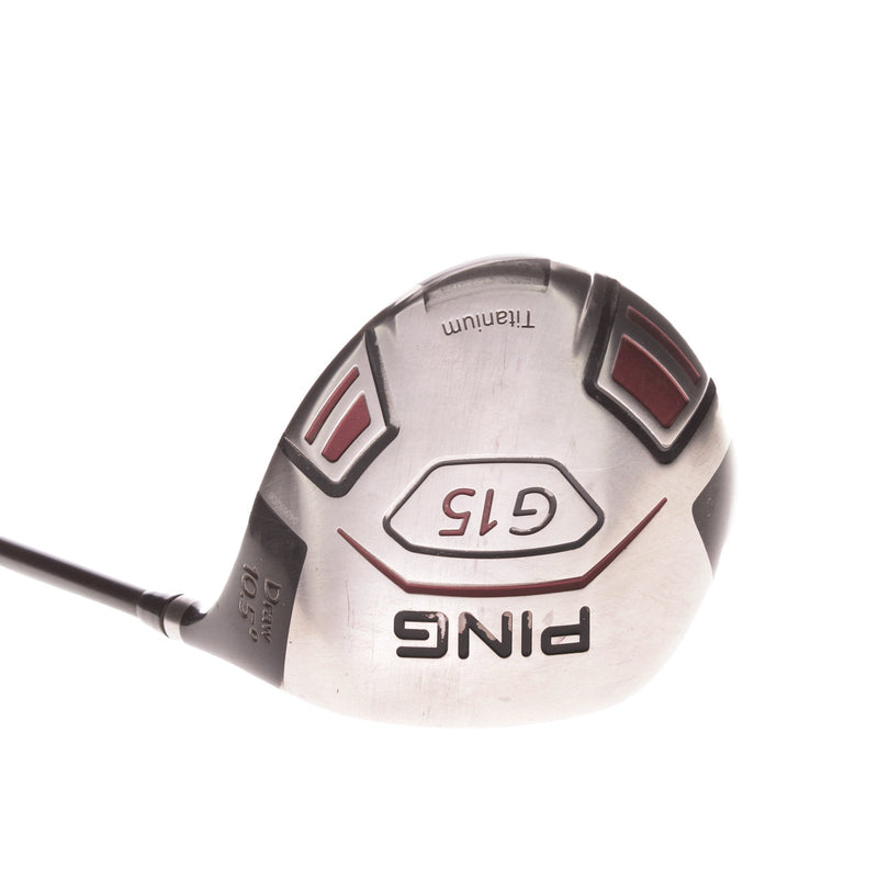 Ping G15 Draw Graphite Men's Right Driver 10.5 Degree Stiff - Ping TFC 189