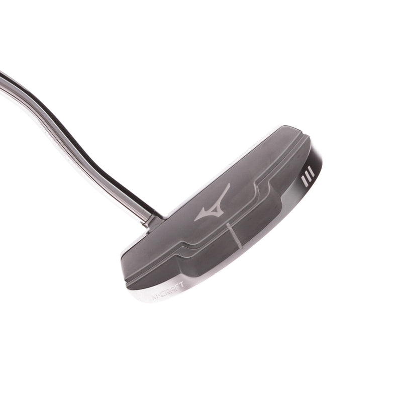 Mizuno M-Craft 03 Men's Right Putter 34 Inches - Lamkin Deep Etched