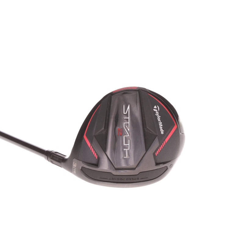 TaylorMade Stealth 2 Graphite Men's Right Fairway 3 Wood 15 Degree Regular - Ventus 55g