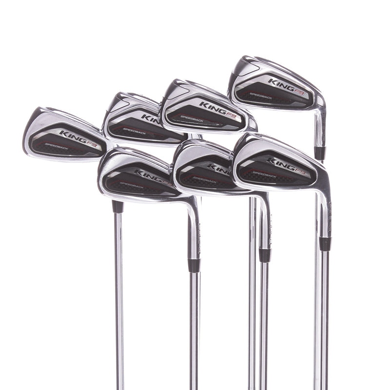 Cobra King F9 Speedback Steel Men's Right Irons 5-GW  Regular - KBS Tour 90 g