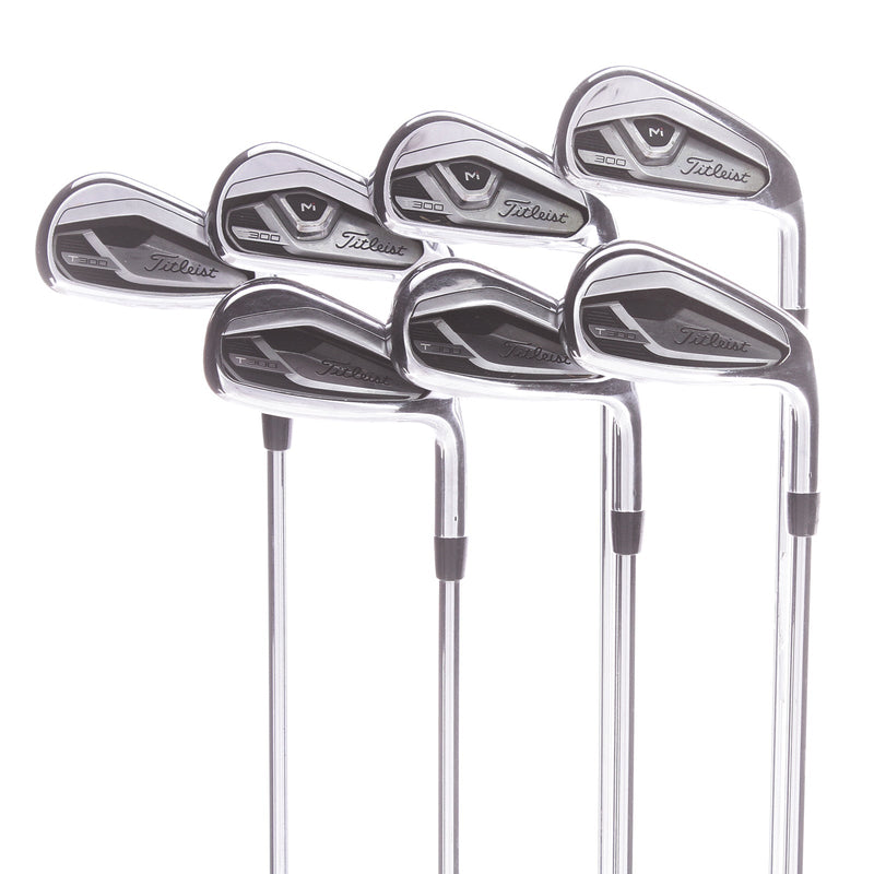 Titleist T300ii Steel Men's Right Irons 5-GW  Regular - True Temper AMT Red R