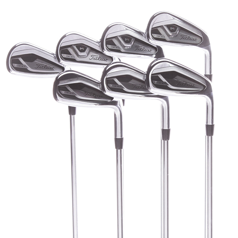 Titleist T300ii Steel Men's Right Irons 5-GW  Regular - True Temper AMT Red R