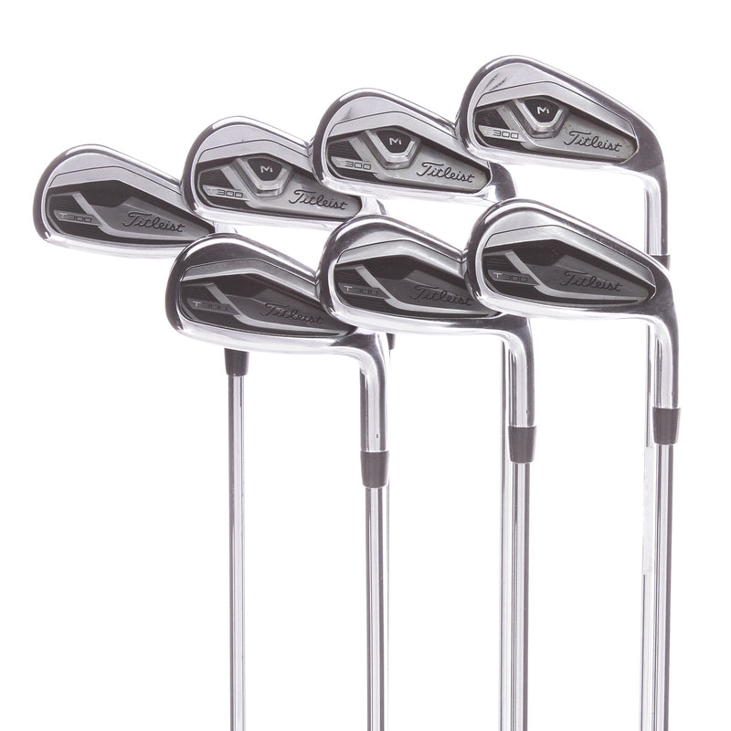 Titleist T300ii Steel Men's Right Irons 5-GW  Regular - True Temper AMT Red R