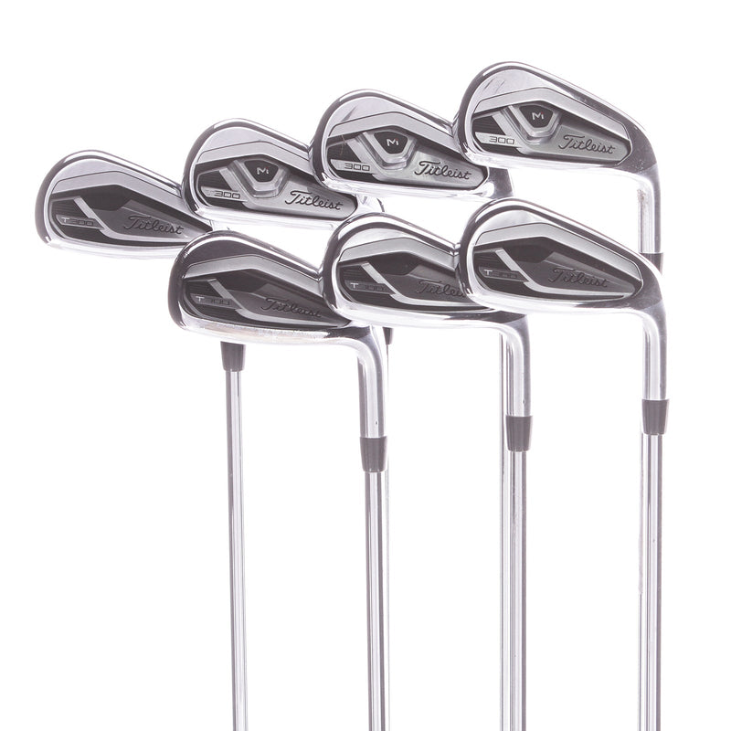 Titleist T300ii Steel Men's Right Irons 5-GW  Regular - True Temper AMT Red R